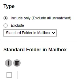 Standard Folder in Mailbox