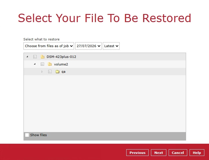 Select Files