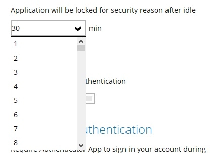 Idle Lock