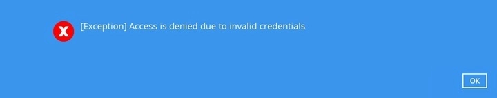 Access Denied