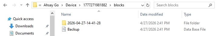 Browse Folder