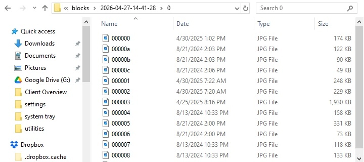 Browse Folder