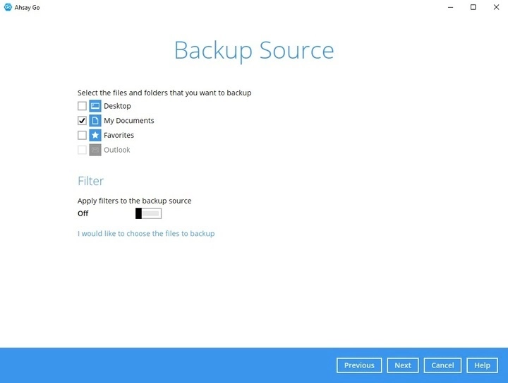 Backup Source