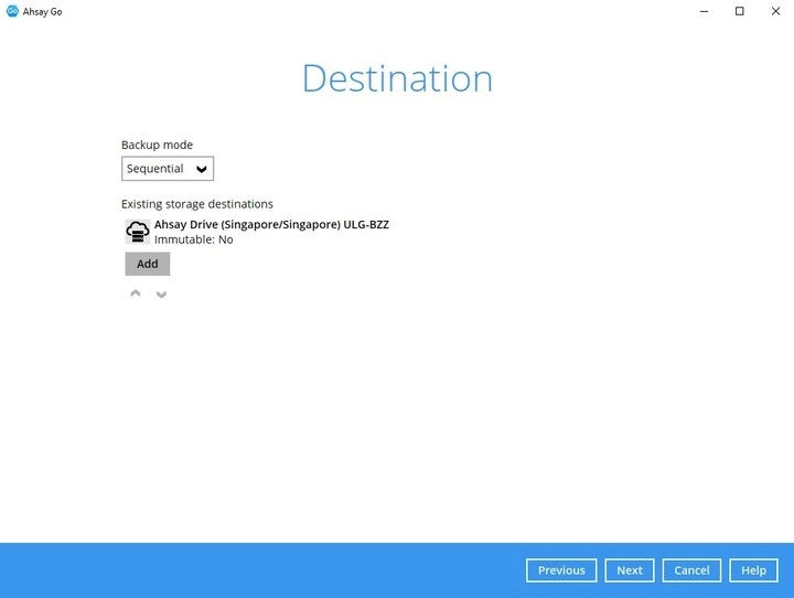 Destination