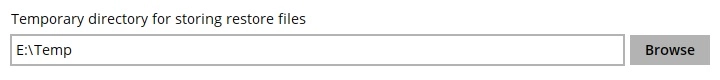 Change Temp Directory