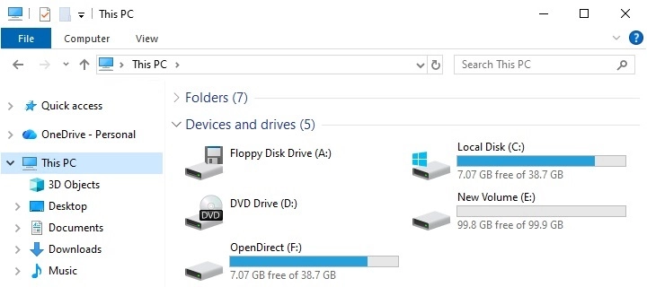 Windows File Explorer