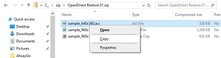 Copy File