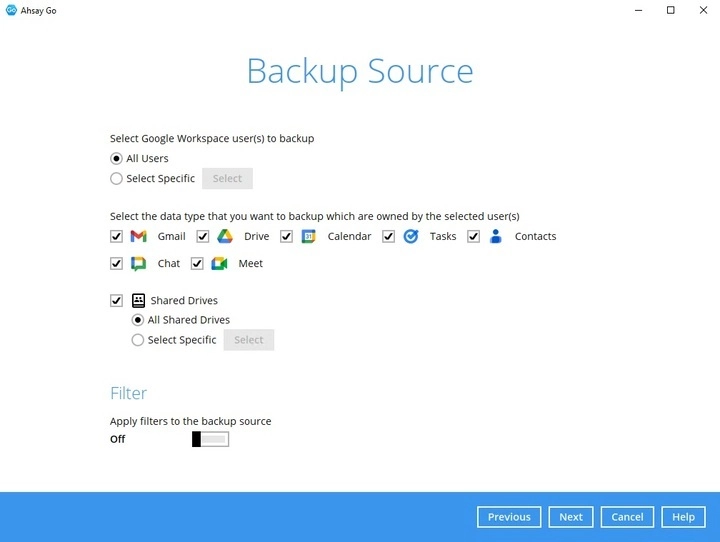 Backup Source
