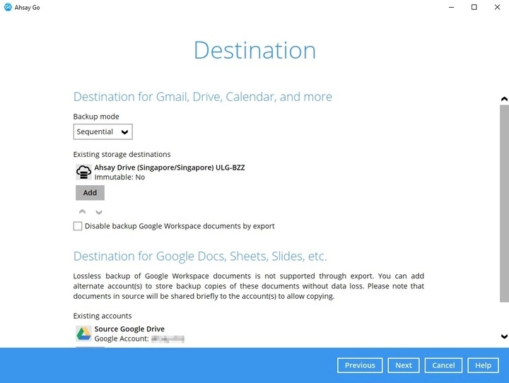 Destination