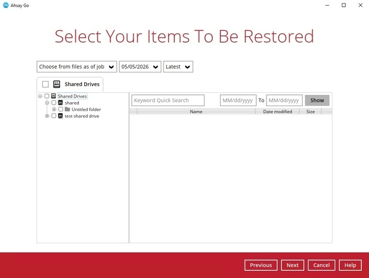 Shared Drives