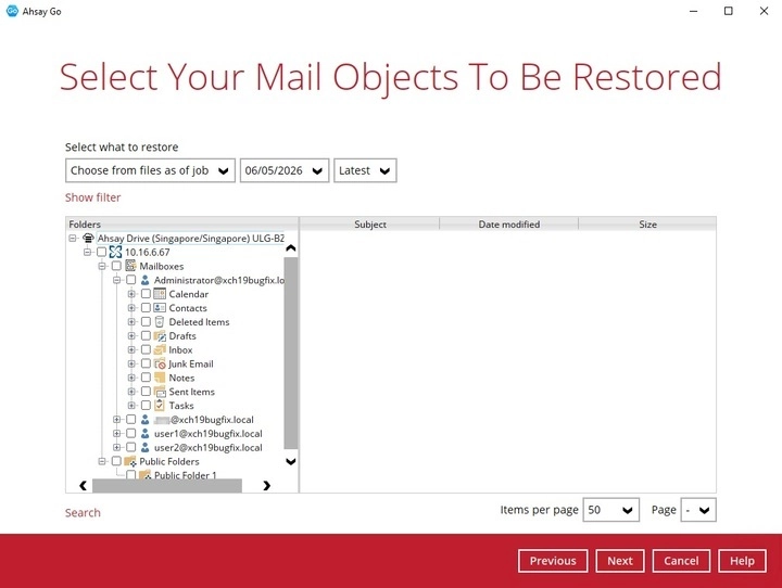Mail Level Source