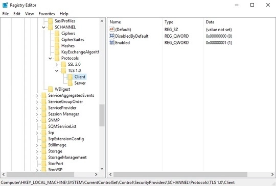 Registry Editor