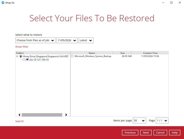 Select Files