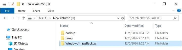 WindowsImageBackup