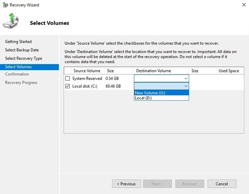 Select Volumes