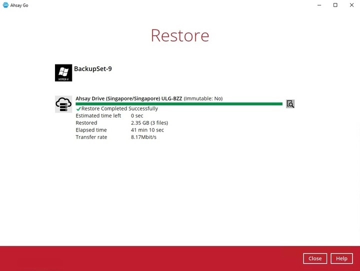 Migration Successful