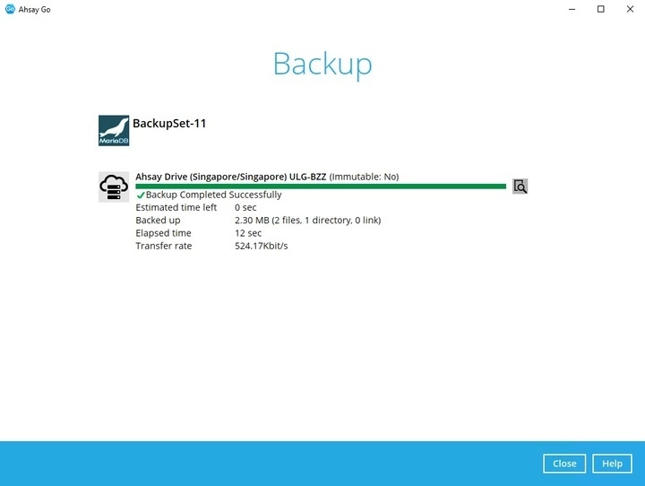Backup