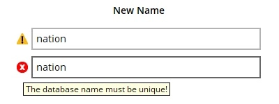 Identical name