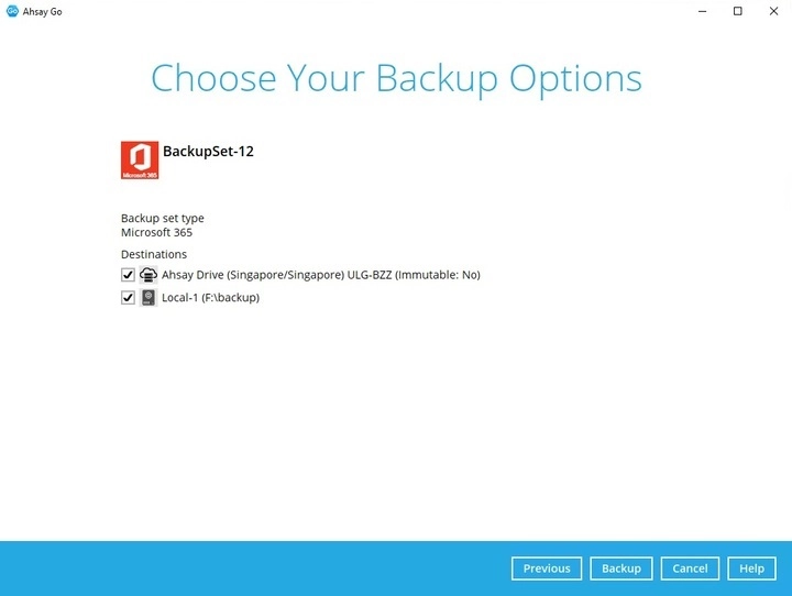 Backup