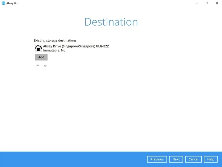 Destination