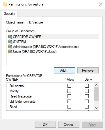 Permissions