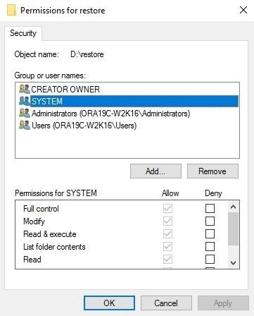 Permissions