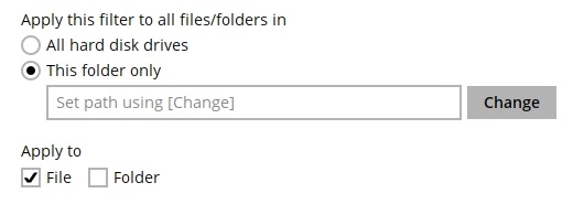 Apply Filter To