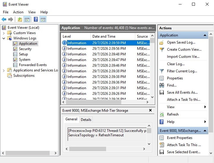 Event Viewer