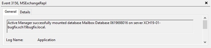 Event Viewer in Exchange Server