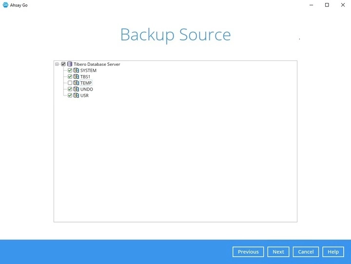 Backup Source