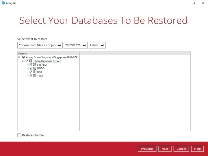 Select Database