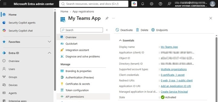 My Teams App