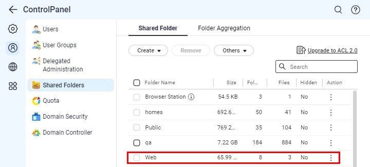 Web Folder