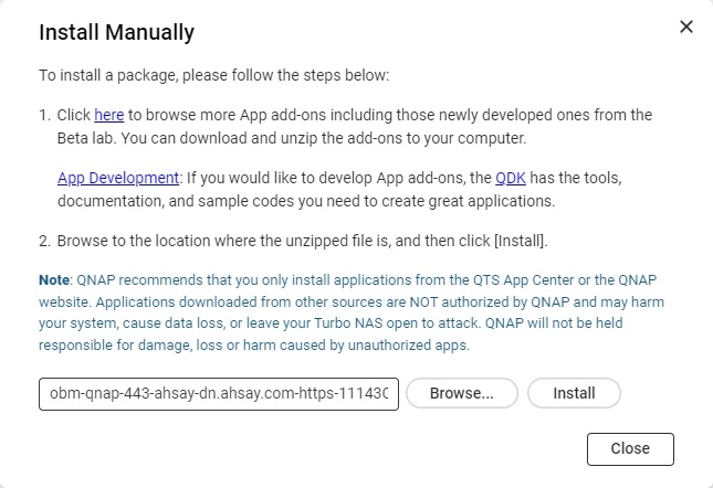 Install Manually