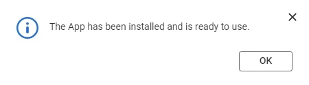 App Installed