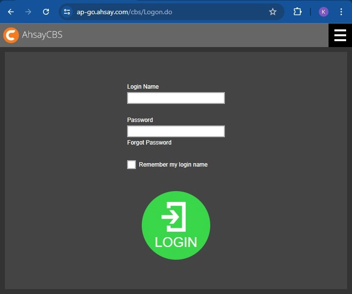 Ahsay Go Web Console