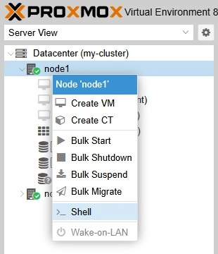 Proxmox VE Server