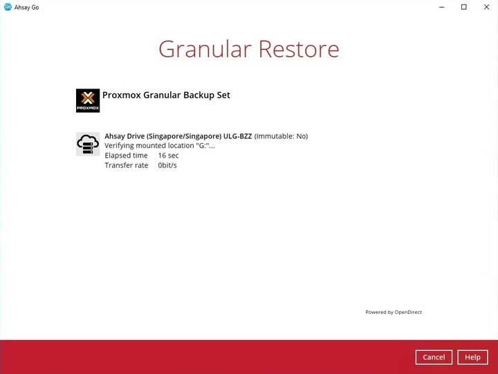 Verifying Mounted Location