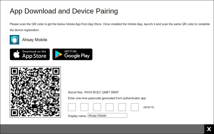2FA Registration