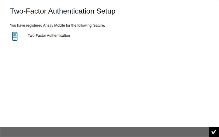 2FA Registration
