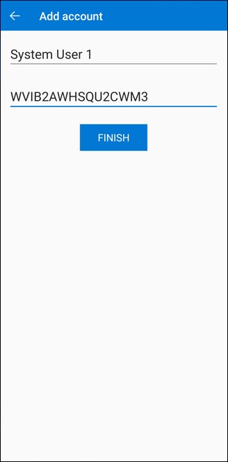 2FA Registration