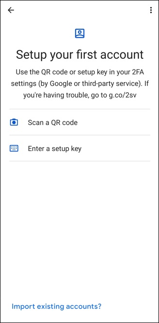 2FA Registration